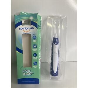Spinbrush Smart Clean Shimmery Glow in Dark Battery Powered Toothbrush